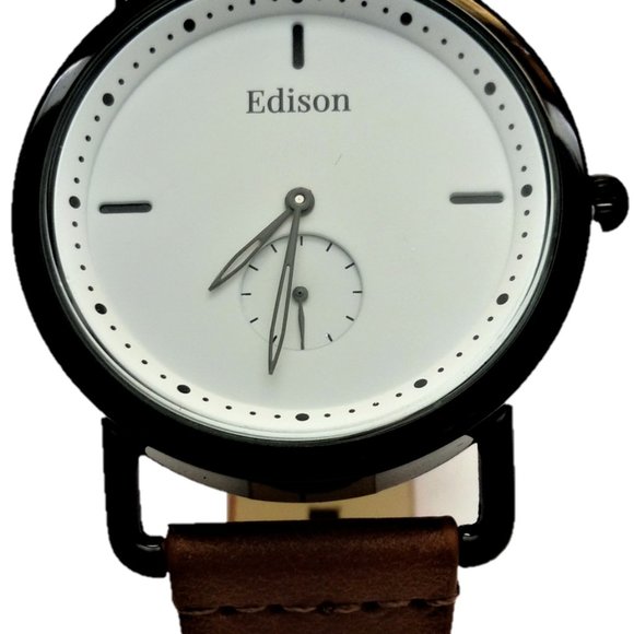 Edison Women's Classic Sub Dial Watch - Picture 4 of 5